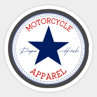 Papa Hash Apparel: Classic Star Sticker